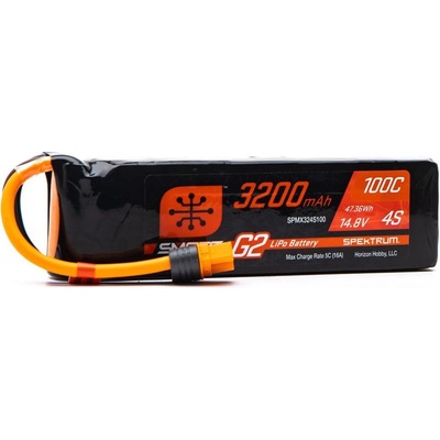 Spektrum Smart G2 LiPo 100C IC3 14.8 V 3200 mAh