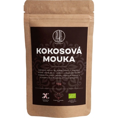 BrainMax Pure Kokosová mouka BIO 1000 g