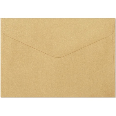 Galeria Papieru Ozdobné obálky Pearl - C6, 150 g/m2, zlaté, 10 ks