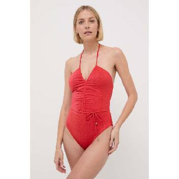 Max Mara Beachwear Цял бански Max Mara Beachwear в червено с леко подплатени чашки 2416831209600 (2416831209600)