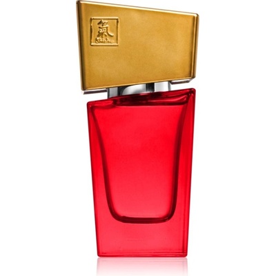 HOT Shiatsu Fragrance red s feromony pro ženy 50 ml