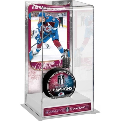 Fanatics Colorado Avalanche 2022 Stanley Cup Champions Nathan MacKinnon Logo Deluxe Tall