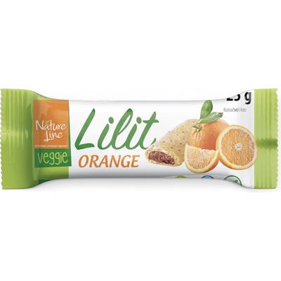 Lilit Orange Vegánska sušienka s náplňou s pomarančovou kôrou 25 g