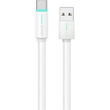USAMS Кабел за данни USAMS YU USB - Type-C, 100 cm, БЯЛ SJ732USB02 (SJ732USB02)