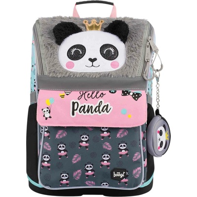 Baagl Zippy Panda sivá