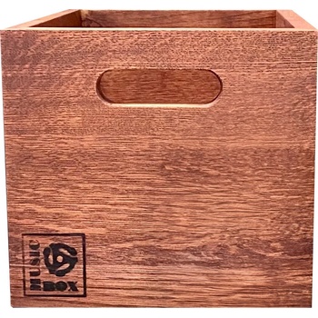 Music Box Designs 7" Vinyl LP кутия за запис Whole Lotta Rosewood (7-SINGLES-BOX-ROSEWOOD)