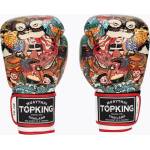 Top King Боксови ръкавици Top King Boxing Culture white/red TKBGCT-1C1