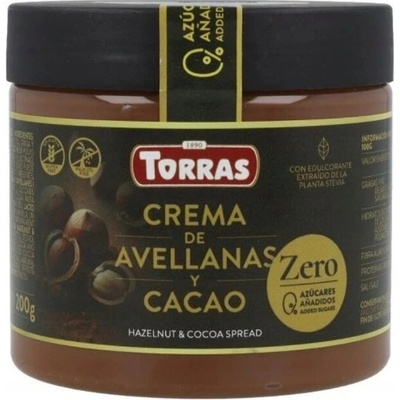 Torras oriešková nátierka so sladidlom 200 g