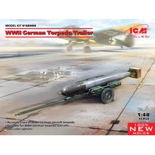 ICM German WWII Torpedo Trailer 1:48
