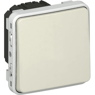 Legrand Бутон за вграждане IP55 цвят Бял Plexo - 069630 (069630)