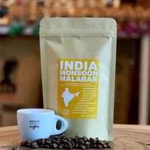 kopi bean India Monsoon Malabar AA Mletá velmi jemně 50 g