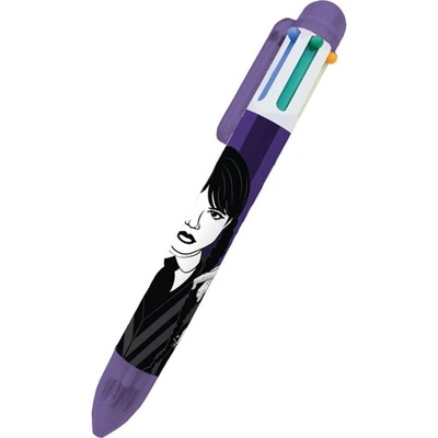 Diakakis Химикалка Wednesday, шестцветна (30089-А-WEDNESDAY)