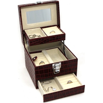 JKBox Bordo SP252 A10 šperkovnice