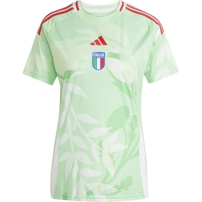 adidas Дамска футболна фланелка Adidas Italy Away Shirt 2025 Womens - Glory Mint