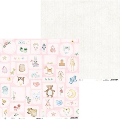 DP Craft Oboustrabný papír 30,5 CM X 30,5 CM Baby joy P13