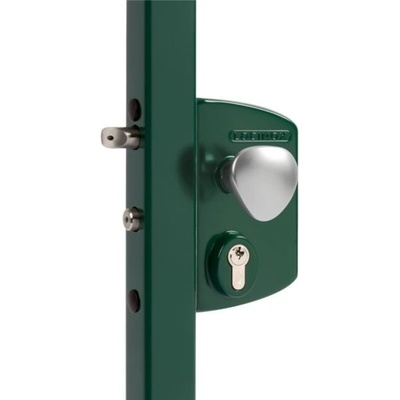 LOCINOX LEKQ 6005 - komplet zámkové krabice pro profil 30 až 50 mm, s funkcí otvírače, Fail Open, pro křídlové branky, zelený LEKQ3030U4L_6005
