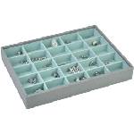 Stackers Ковчеже за бижута Stackers 25 камери cлassic сиво-ментово (73548)