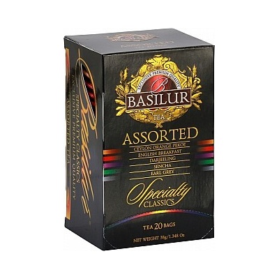 Basilur Assorted Specialty 20 gastro sáčkov