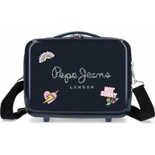 Joummabags PEPE JEANS Emi ABS Cestovní kosmetický kufřík 21x29x15cm 9L 6183921