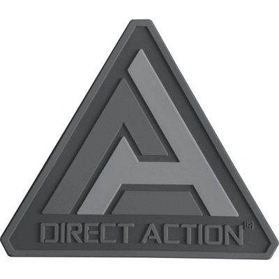 DIRECT ACTION® Logo Patch - ČIERNA