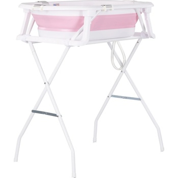 Chipolino Вана с мрежа и стойка Chipolino - Малибу, 78 cm, розова (VKMAL0253PI)