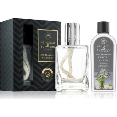 Ashleigh & Burwood London Starter Set Obsidian Clear katalytická lampa 1 ks + Frosted Earth náplň do katalytické lampy 250 ml – Zboží Dáma