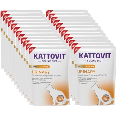 Kattovit Urinary Pate kuřecí 24 x sáček 85 g