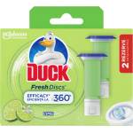 DUCK Свежи дискове Пълнител Лимон, ароматизатор за тоалетна, 2х36 мл (5000204338560)