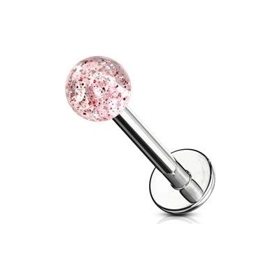 Šperky4U piercing do brady labreta LB01044-R