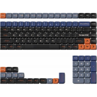 Nuphy Space Engineer NSA Dye-sub PBT Keycaps for Dark Keyboards – Zbozi.Blesk.cz