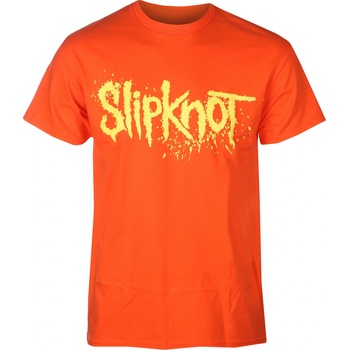 NNM мъжка тениска Slipknot - Splatter Masks - Orange - 51614600