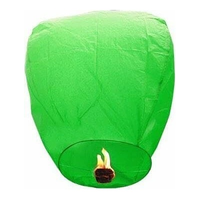 Lampion štěstí zelený
