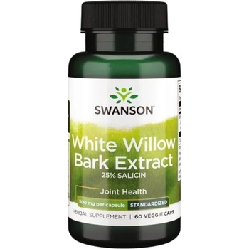 Image 1 of Swanson Maximum Strength White Willow Bark [60 капсули]