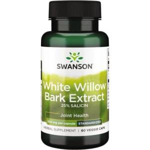 Swanson Maximum Strength White Willow Bark [60 капсули]