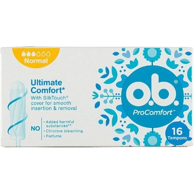 O.B.Pro Comfort Normal Ultimate tampon 16 ks
