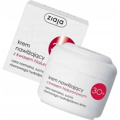 Ziaja Cream 30+ hydratačný pleťový krém s kyselinou hyalurónovou 50 ml