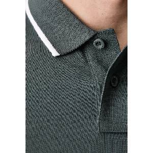 BOSS Orange тениска с яка мъжка от памук Passerford (50566185) - answear - 195,39 лв