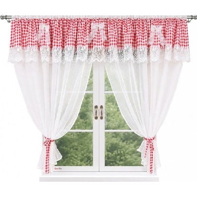 Fliying Dekorační sada záclon Lisetta na pásce 300x150 cm