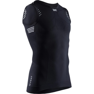 X-Bionic Мъжко синтетично термобельо X-Bionic Invent 4.0 LT Singlet Top - Opal Black / Arctic White - размер M (014-2274-0212)