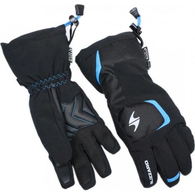 Blizzard Reflex jnr Ski Gloves čierna biela modrá