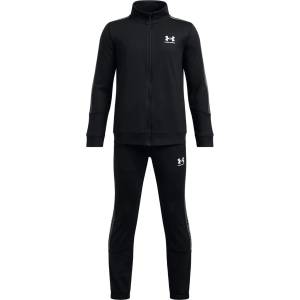 Under Armour UA B Icon Knit Tracksuit Black Детски размер: 128-134 / Цвят: черен