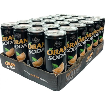 Lemonsoda Crodo Oran Soda italska limonáda 24 x 330 ml