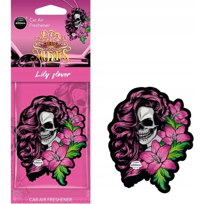 Aroma Car závesný osviežovač vzduchu Muertos lilly flower