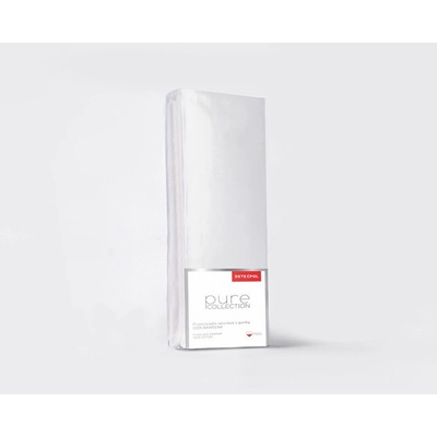 Detexpol satén napínací prostěradlo Pure Collection stříbrné ZG 180X200