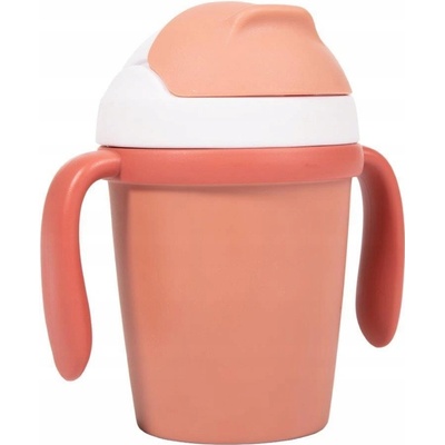 Bo Jungle Drinking Cup 360° Mixer Grey tréninkový hrnek Little Whally 240 ml