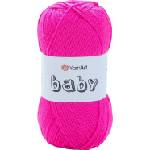 YARNART Baby 174 Neon Pink Плетива прежда (Baby 174)