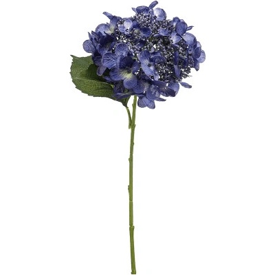 Umelý kvet hydrangea hortenzia modrá 50 cm