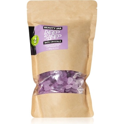 Beauty Jar Deep Sleep zklidňující sůl do koupele s levandulí 600 g