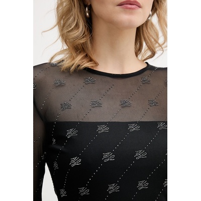 Karl Lagerfeld Блуза с дълги ръкави Karl Lagerfeld (B1W17024)