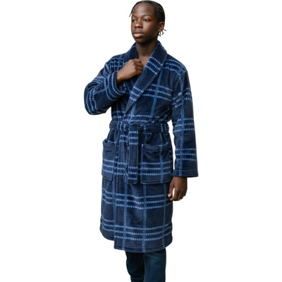 Fashion Chlapčenský župan Modrá